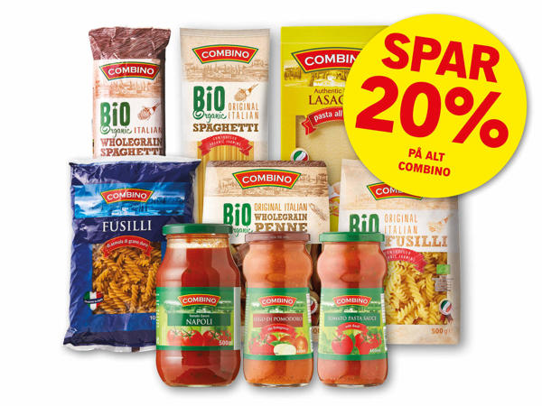 COMBINO Pastasauce eller pasta