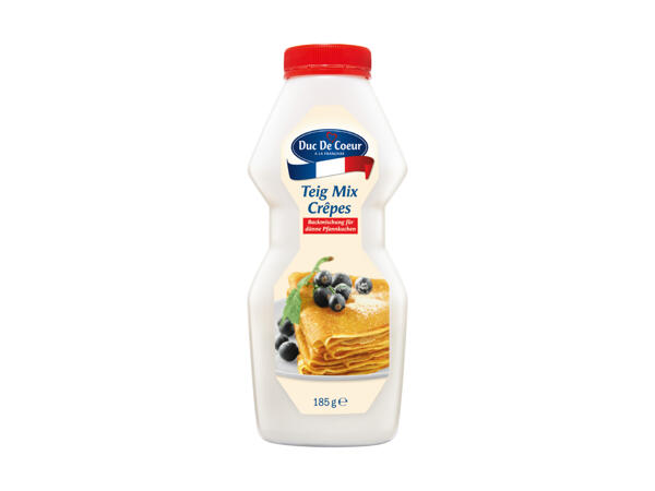 Préparation pour pâte à crêpes