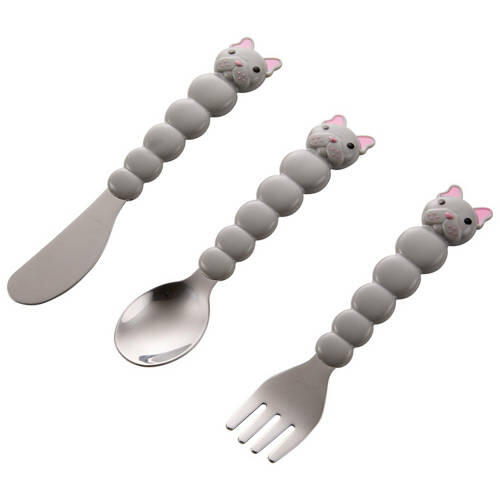 Assorted Children's Utensils and Travel Case
