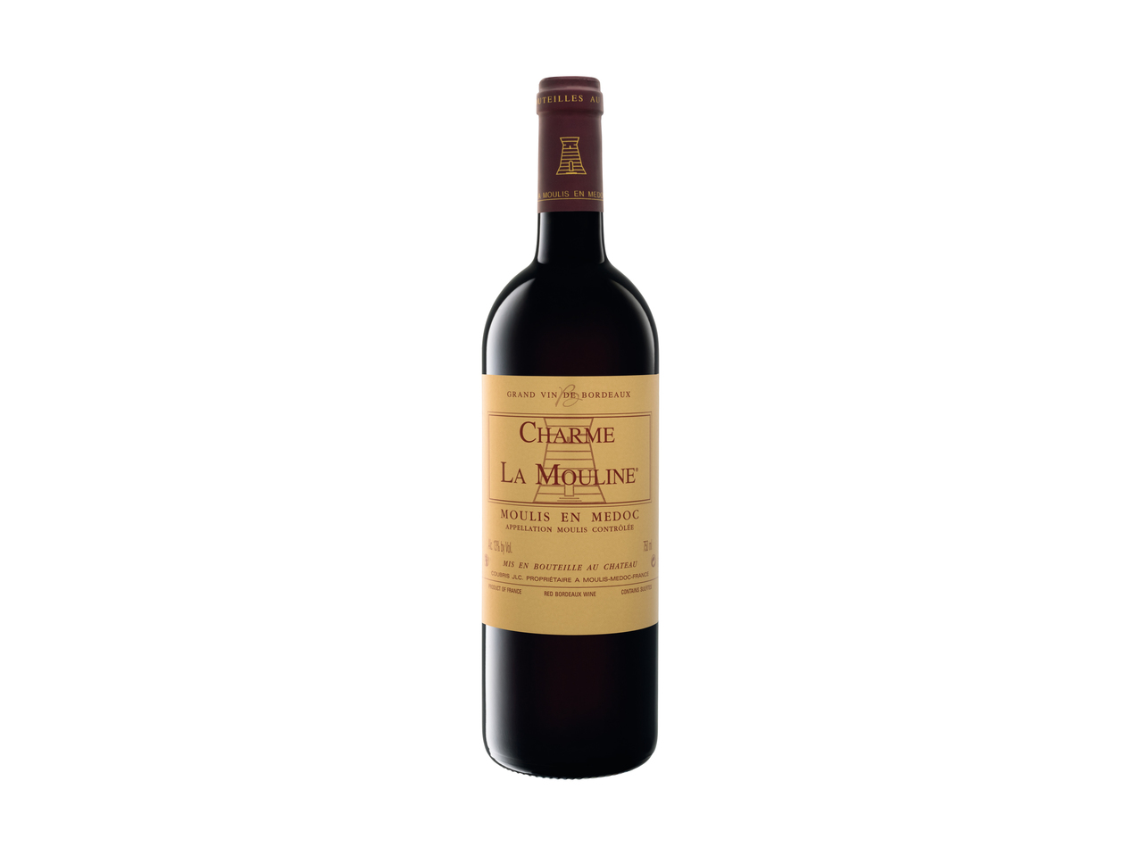 Charme de la Mouline, 2016 Bordeaux, AOC