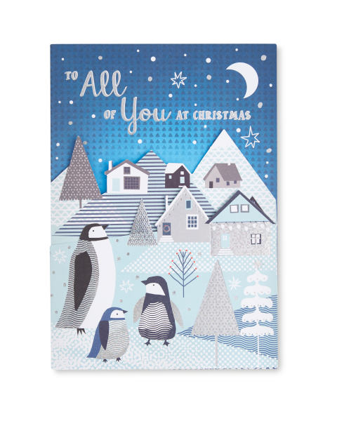 All of You Penguin Card