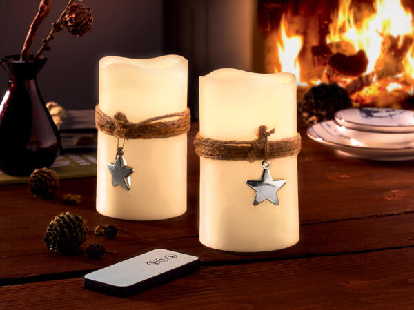 LED Real Wax Candle