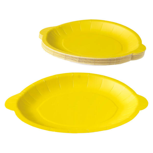 KIRKTON HOUSE Alex's Lemonade Stand Foundation Lemon Shaped Paper Plates