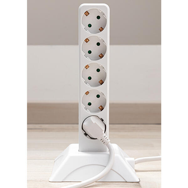 5-fach Steckdosensäule