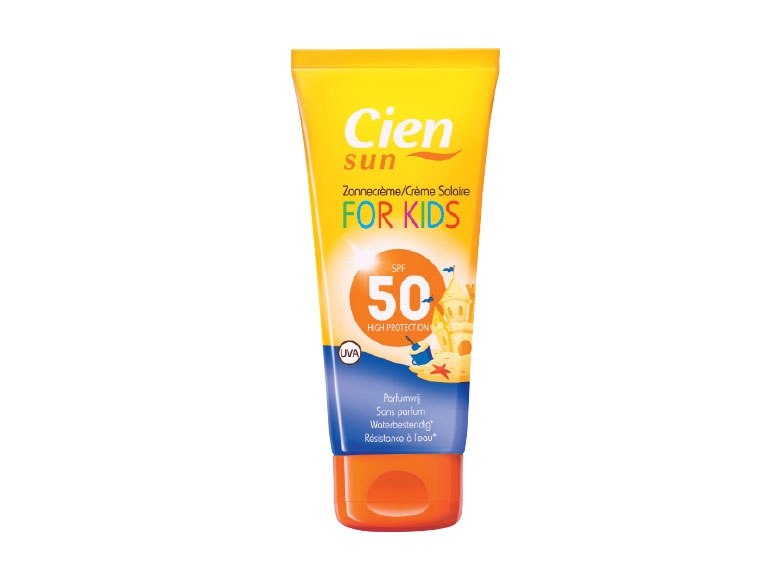 Lait solaire pour enfants