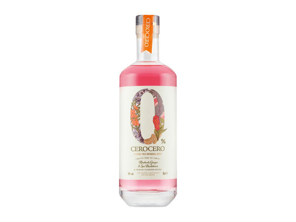 Cero Cero Pink Hibiscus & Lingonberry Non Alcoholic Botanical Spirit