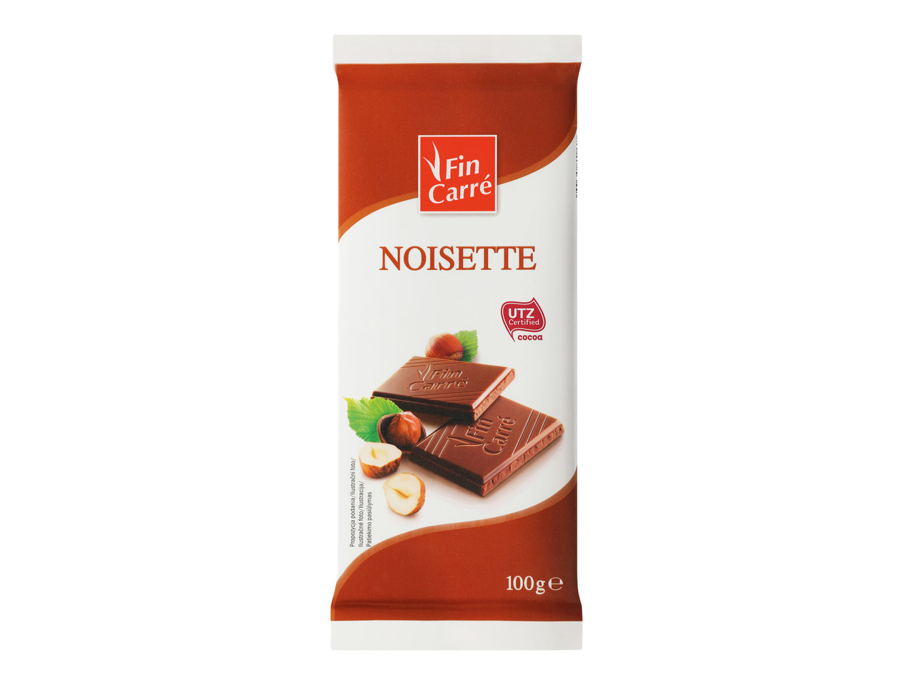 NOISETTE MLÉČNÁ ČOKOLÁDA