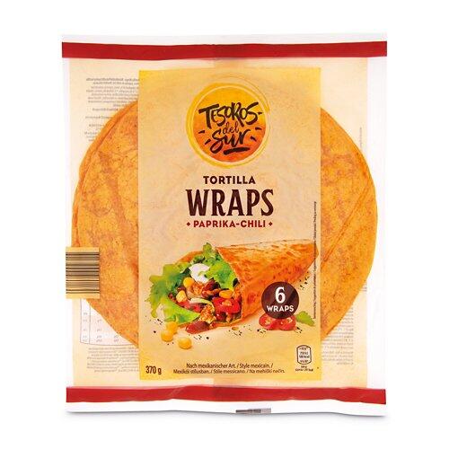 TESOROS DEL SUR Tortilla Wraps Mexico, Chili