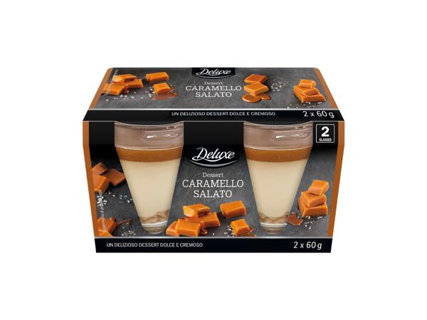 Salted caramel mousse