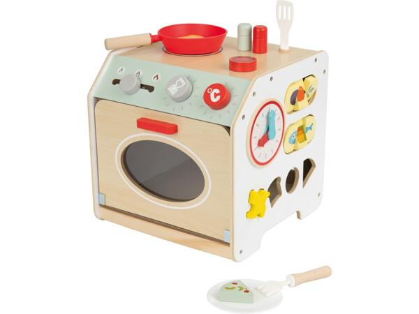 Kitchen or Workbench Wooden Activity Cube
