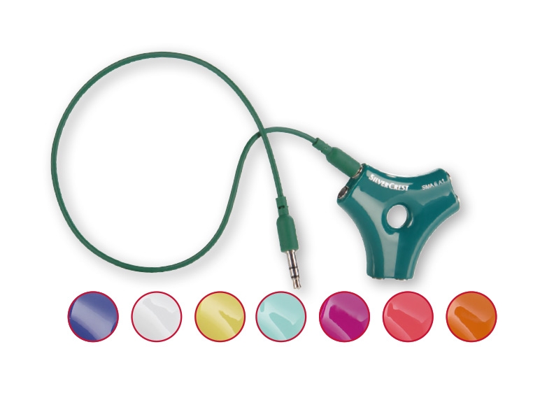 Silvercrest(R) Multi-Headphone Splitter