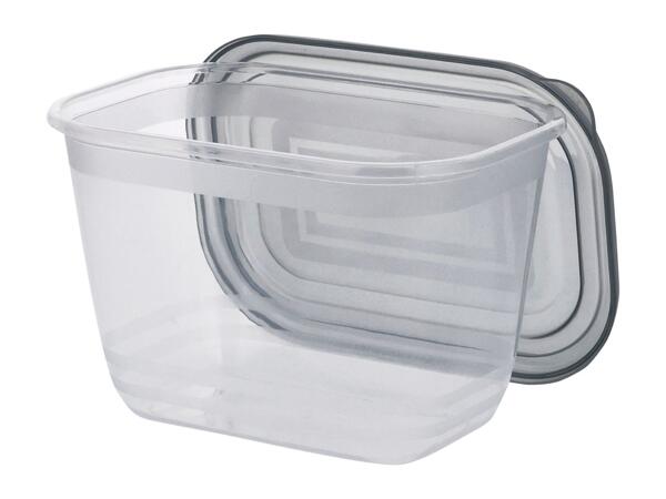 Silvercrest 1L Food Storage Containers - 8 Pack
