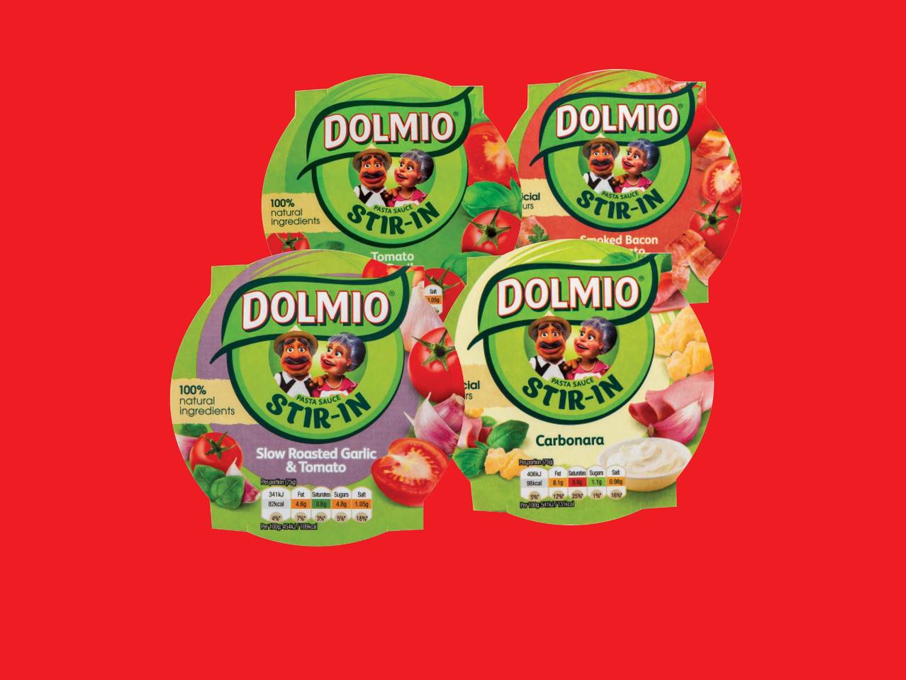 DOLMIO(R) Stir-In Pasta Sauces