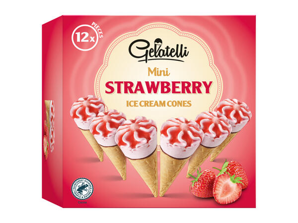Gelatelli Chocolate Mini Ice Cream Cones