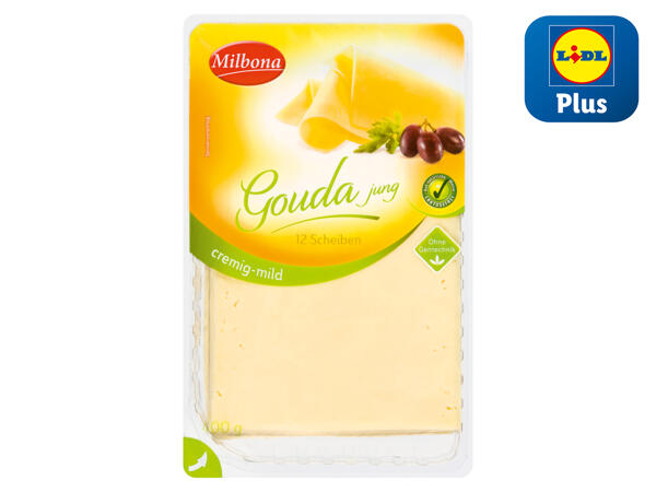 Gouda in Scheiben