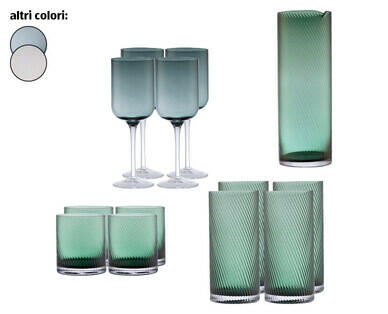 CROFTON(R) 
 SET DI BICCHIERI, 4 PEZZI/ BROCCA DELL'ACQUA