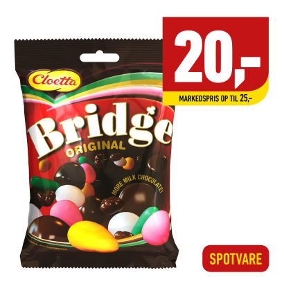 CLOETTA 
 Bridge blanding