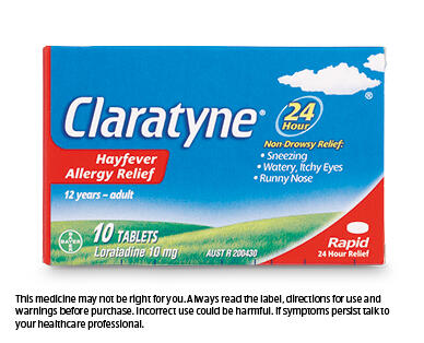 Claratyne or Zyrtec 10pk