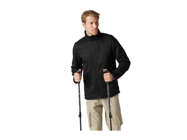 CRIVIT Men's Black Fleece Jacket