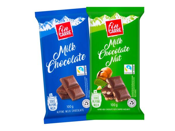 MLÉČNÁ ČOKOLÁDA