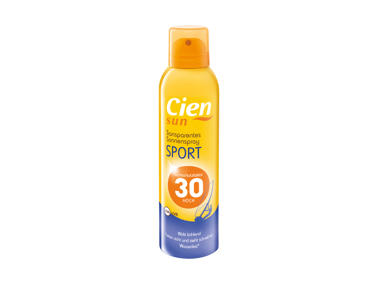 Spray solaire transparent
