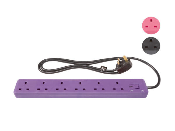 6 Socket Extension Lead