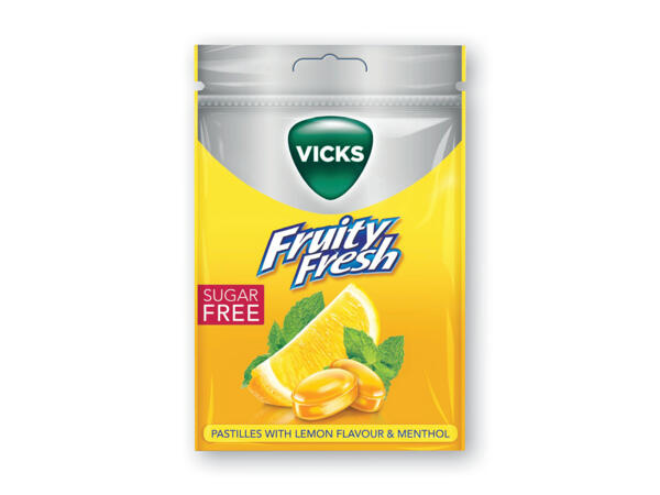 Vicks sukkerfri halspastiller