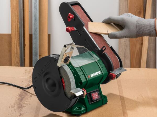 240W Bench Grinder with Belt Sander