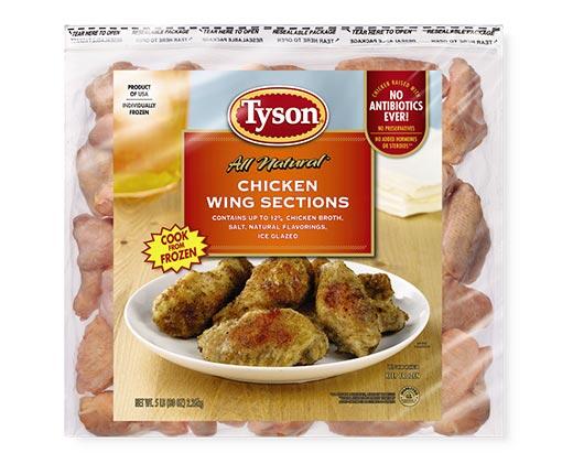 Tyson 
 5 lb IQF Chicken Wing
