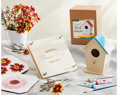 Bird House or Flower Press Kit