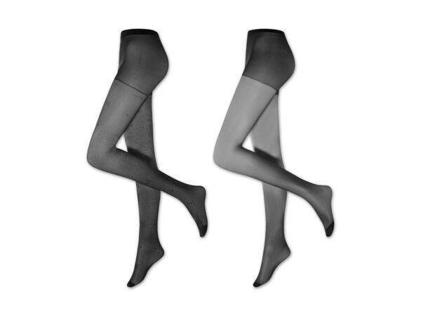 Damen Feinstrumpfhose, 2 Stück