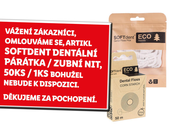 SOFTDENT DENTÁLNÍ PÁRÁTKA / ZUBNÍ NIT