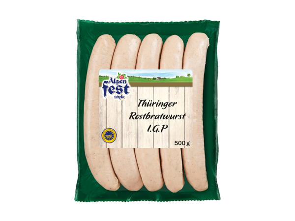 Thüringer Rostbratwurst PGI