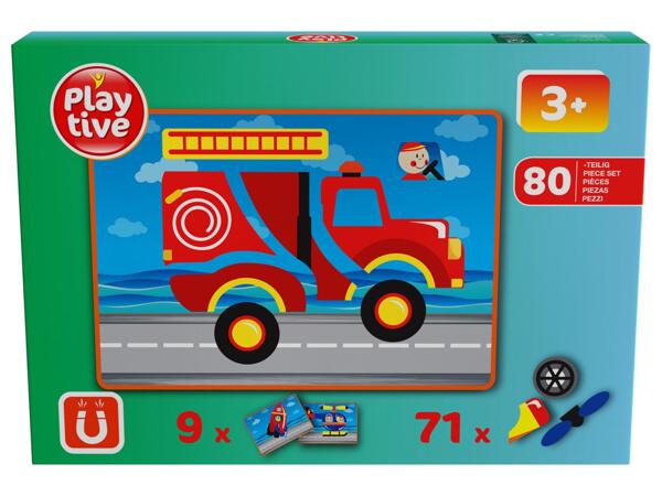 Magnetic play set