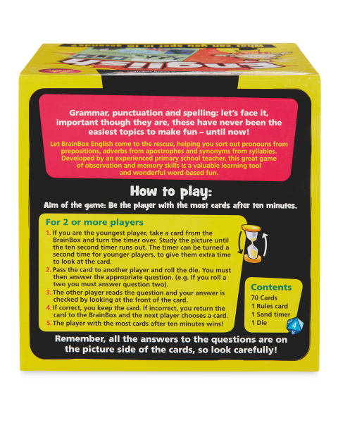 Brainbox Games English