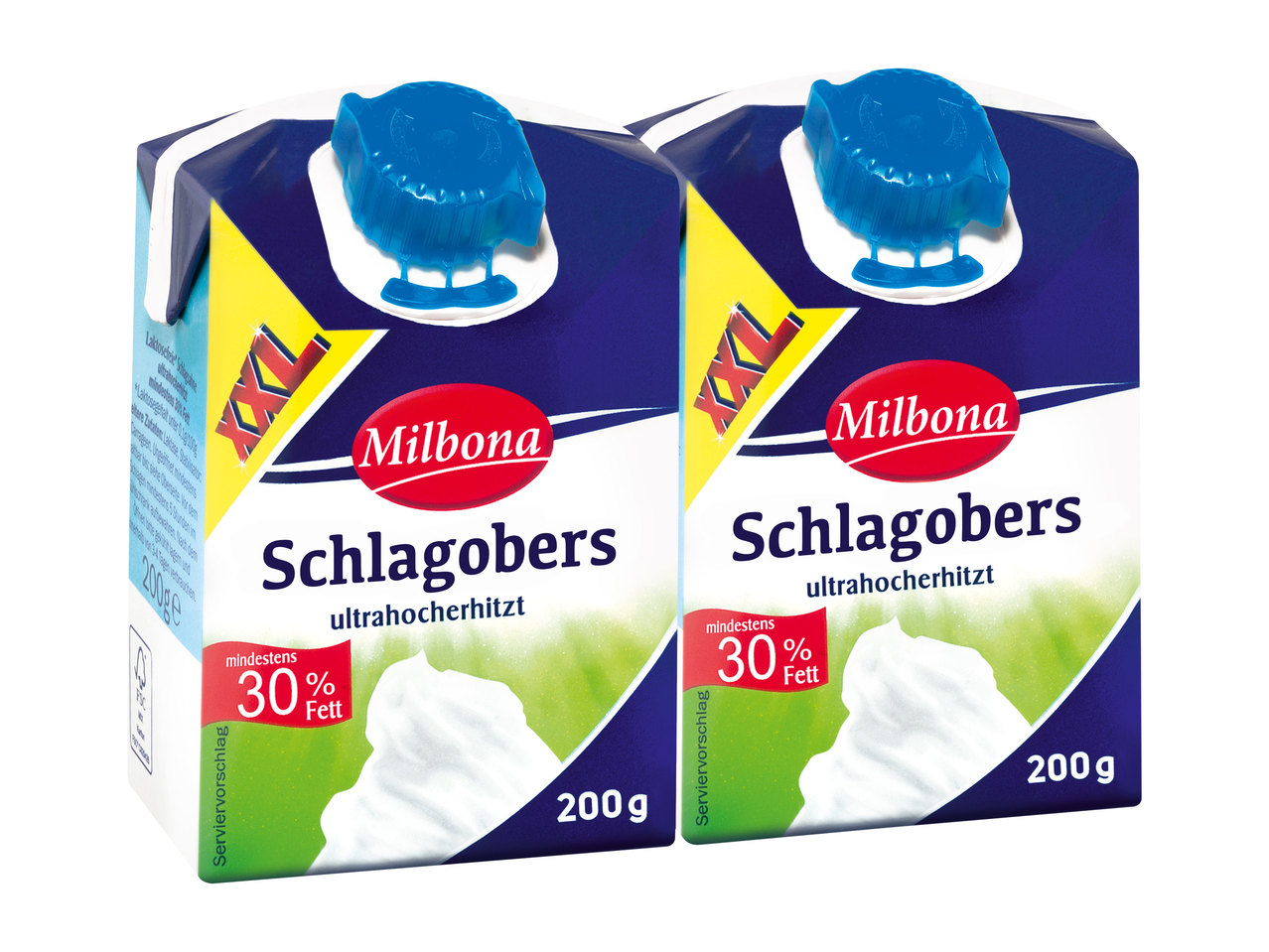 MILBONA Haltbarer Schlagobers