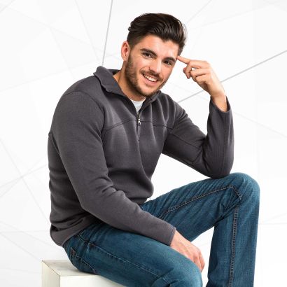 Pull polaire pour hommes