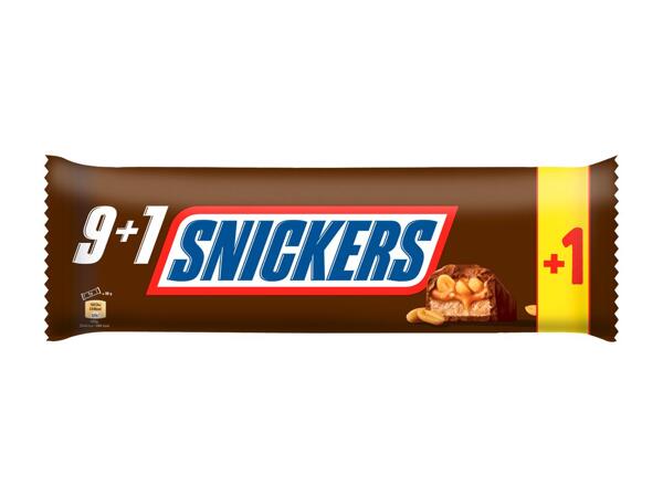 Snickers 9+1 gratuit