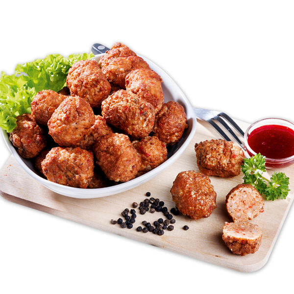 Köttbullar mit Preiselbeer-Dip
