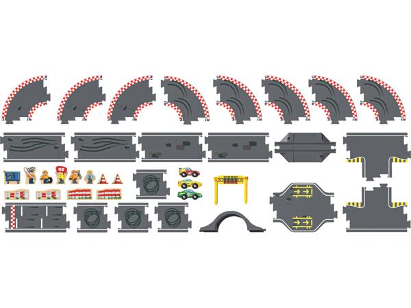 Wooden Track Set
