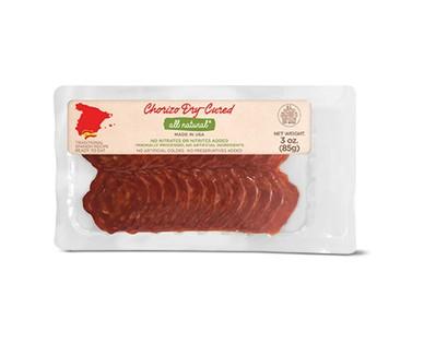 Dry-Cured Spanish Chorizo or Serrano Ham