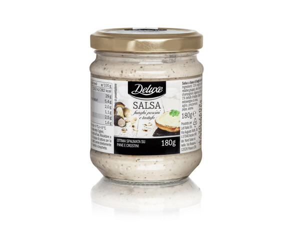 Porcini Mushrooms and Truffle Sauce