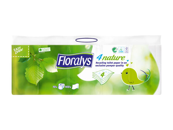 Papier hygiénique, 4 épaisseurs