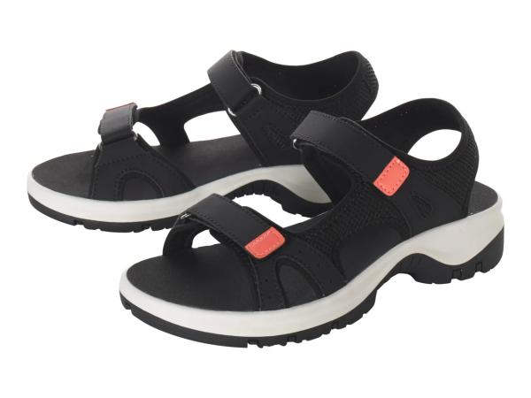 Crivit Ladies' Black Walking Sandals