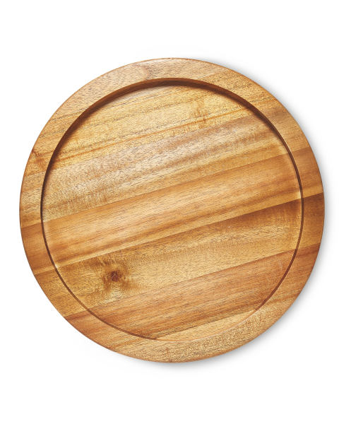 2-in-1 Round Serving Board