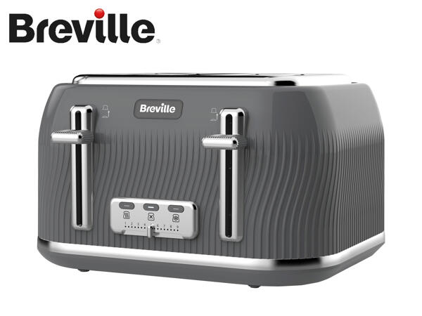 Breville Flow 4 Slice Toaster - Grey