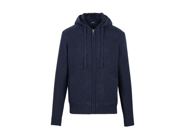 Grobstrickjacke