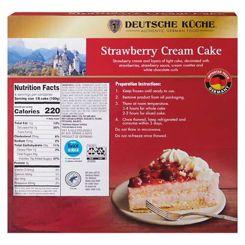 Strawberry Cream Cake, 28.2 oz