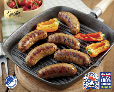 Specially Selected Hampshire Cross Pork Sausages
