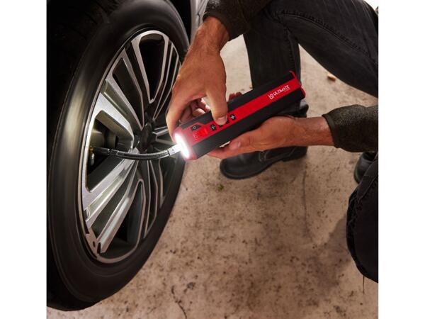 Portable cordless compressor